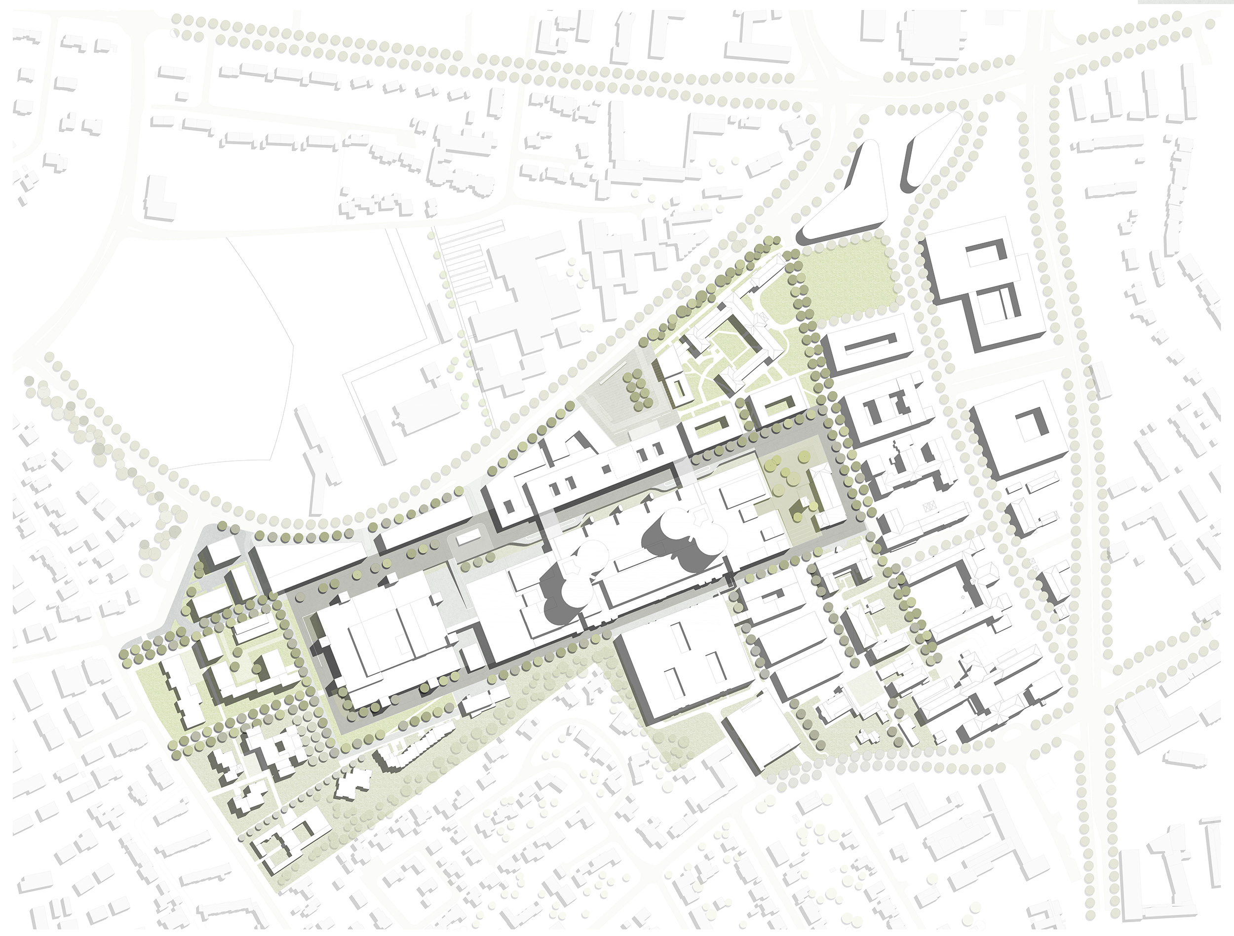 Masterplan Universitätsklinikum in Münster kleyer.koblitz.letzel